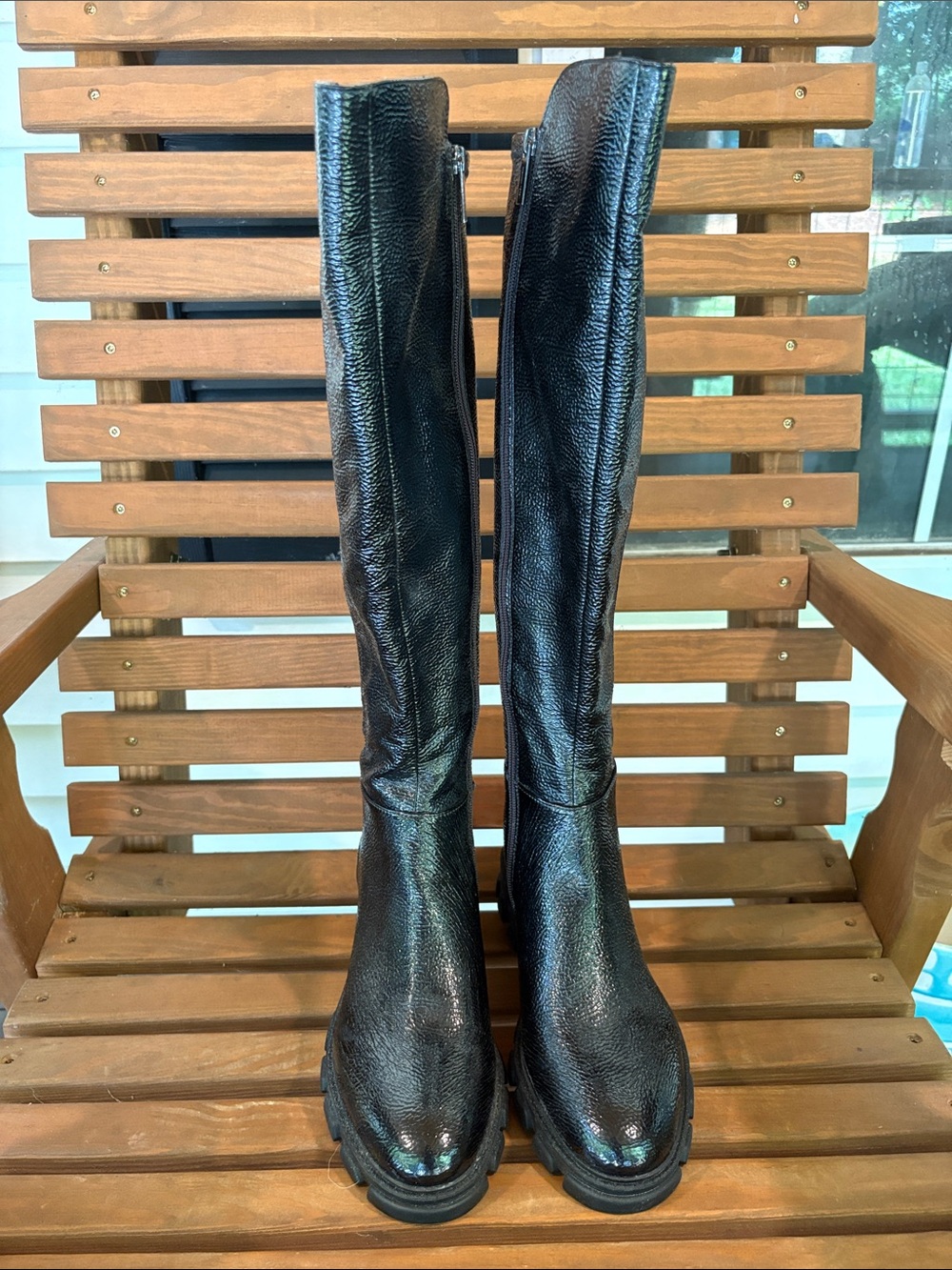 Michael Kors Black Tall Leather Boots - Classic Knee-High Style